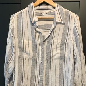 Athleta Linen button down